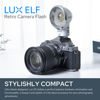 Picture of Godox Lux Elf Retro Camera Flash,GN6 6000K±200K CCT,S1/S2 Optical Control,5 Levels Flash Power Steps,Built-in Battery with Type-C Charging,for Fujifilm Canon Nikon Olympus Sony Hot-Shoe Cameras
