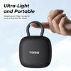 Picture of TOZO PE1 Portable Bluetooth Speakers with Adjustable Carabiner, Mini Bluetooth Wireless Shower Speaker with IPX8 Waterproof, 32H Playtime Punchy Bass Audio Speaker for Home, Outdoor and Travel, Black