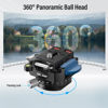 Picture of Sirui 55mm Quick Release Plate with 360° Rotating Panoramic Head, Camera Mount Adapter with 1/4" and 3/8" Thread, Quick-Release Attach Plate for Tripod Monopod DSLR Stabilizer, QC-55P