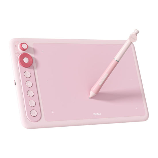 Picture of Parblo Intangbo X7 Drawing Tablet 7.2x4.5 inch Graphics Tablets,Digital Drawing Tablet with Mode Switch,6 Customized Keys,Battery-Free Stylus S01 for Digital Art,Design,Work with Window/Mac,Android