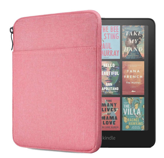 Picture of Flyorigin Case for 2024 Introducing Amazon Kindle Colorsoft Signature Edition/Kindle Paperwhite/New Kindle/Kobo E-Reader / 6"-7" Universal Cover Shockproof Kindle Case