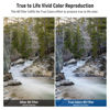 Picture of NEEWER 67mm True Colors Hard Stop Variable ND Filter ND2-32 (1-5 Stops) Limited Neutral Density Filter, Multi Coated HD Optical Glass/No X Cross/Aluminum Frame/Water/Scratch/Fingerprint Resistant