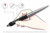 Picture of XPPen PA1 Battery-Free Stylus Compatible with XPPen Deco Pro S/Deco Pro M/Deco Pro SW and Deco Pro MW Graphics Tablet for Drawing and Sketching