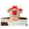 Picture of Coberllus Newborn Baby Photography Props Photo Props Outfits Crochet Christmas Deer Hat for Boys Girls Photography Shoot