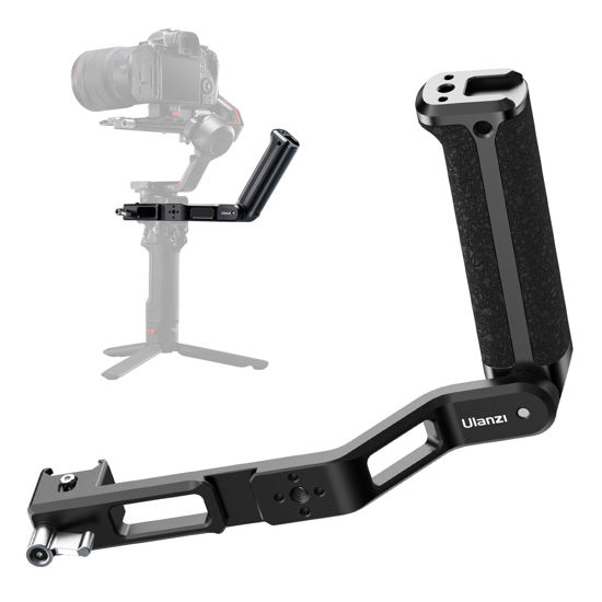 Picture of ULANZI CO19 Adjustable Sling Handgrip Gimbal Handle, DJI RS 4/4 Pro, DJI RS 3 Mini /3/3 PRO, DJI RSC 2/RS 2, Flexible 360° Adjustments & Rich Expansion, Ergonomic Grip for Low Angle Shots, Load 5KG