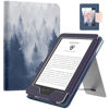 Picture of MoKo Case Fits All-New 6" Kindle (11th Generation, 2022 Release)/ Kindle (10th Gen,2019)/ Kindle (8th Gen, 2016), Ultra Lightweight PU Shell Cover with Auto Wake/Sleep for Kindle 2022, Gray Forest