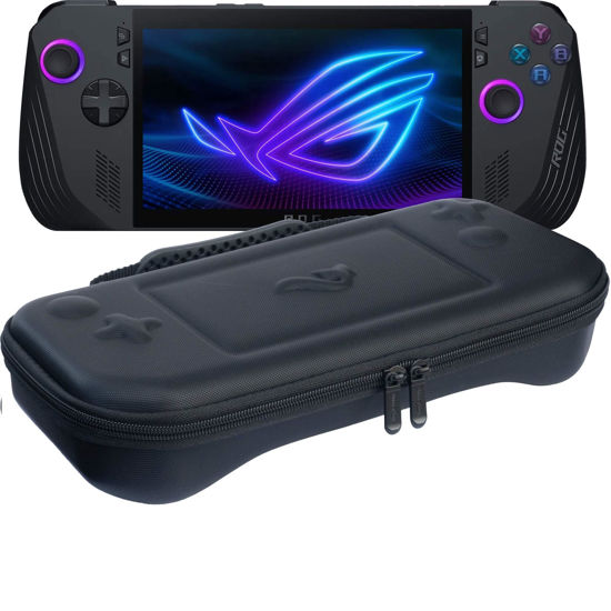 Picture of ButterFox Slim Carrying Case Bag for ASUS Rog Ally X (Black/Purple)