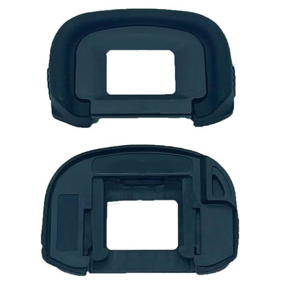 Picture of (2 Pack) EG Camera Eyecup Eyepiece Replacement Viewfinder for Canon EOS 5D Mark IV 5D Mark III 1D3 5D3 7D 6D