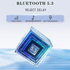 Picture of NEWNEWLIU Aux Bluetooth Adapter 5.3 with Built-in Microphone Bluetooth Receiver USB-3.5mm Wireless Car Kit Auxiliary Incoming Hands-Free Calls Compatible with Car Speaker and Home Audio(T07)
