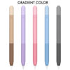 Picture of CUBETOOU Classic Hexagon Case for Apple Pencil 2nd Generation Gradient Color Case Apple Pencil Pro Silicone Protective Cover (Gradient Brown)