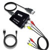 Picture of PUTELTAL RCA to HDMI Converter, AV to HDMI Converter Pack Set, 1080P RCA Composite CVBS Video Audio Converter Adapter for Wii PAL/NTSC/DVD Players/TV/PC/ PS3/ STB/Xbox VHS/VCR & More