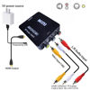Picture of PUTELTAL RCA to HDMI Converter, AV to HDMI Converter Pack Set, 1080P RCA Composite CVBS Video Audio Converter Adapter for Wii PAL/NTSC/DVD Players/TV/PC/ PS3/ STB/Xbox VHS/VCR & More