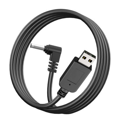 Picture of Radar Detector Cable, USB toDC3.5 Plug Cable,Replacement Power Cable of Radar Detector,for Cobra RAD 380 480i Uniden DFR1 DFR3 Whistler Radenso Pro M and More Radar Detectors