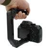 Picture of GENS Handheld Camera Stabilizer Grip - Universal U-Shaped Handle Works with DSLR, Mirrorless, & Video Cameras with 1/4"-20 Threaded Insert - Foldable Design with Extra Mounting Holes for Accessories