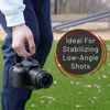Picture of GENS Handheld Camera Stabilizer Grip - Universal U-Shaped Handle Works with DSLR, Mirrorless, & Video Cameras with 1/4"-20 Threaded Insert - Foldable Design with Extra Mounting Holes for Accessories