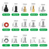 Picture of 510 Pcs Computer Screw Set, PC Case Motherboard Standoffs Screws #6-32 Male to M3 Female Standoffs Sets for Personal Computer Screw Standoffs Set Kit for PC Case Motherboard HDD SSD CD-ROM Hard Drive