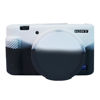 Picture of Camera Case for Sony ZV-1, ZV1 Camera Cover Silicone Camera Sleeve Body Skin Protective Case with Removable Lens Cap for Sony ZV 1 Digital Camera, Black&White
