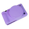 Picture of Camera Case for Sony ZV-1, ZV1 Camera Cover Silicone Camera Sleeve Body Skin Protective Case with Removable Lens Cap for Sony ZV 1 Digital Camera, Purple