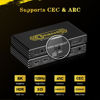 Picture of CORSAHD 4K@120Hz HDMI 2.1 Switch 4 in 1 Out with Audio Extractor,48Gbps,HDCP 2.3,HDR 10+,ARC,VRR,ALLM,CEC,IR Remote,Optical SPDIF 5.1Ch,AUX L/R 3.5mm 2.1Ch,HDMI Switcher 4x1,4 Port HDMI Selector