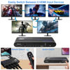 Picture of 8K HDMI Switch 5 in 1 Out, HDMI Switch Hub 8K@60Hz 4K@120Hz, HDCP 2.3, HDR, Dolby, DTS HDMI 2.1 Switch with Remote, Compatible with PS5 PS4, Xbox, TV