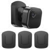 Picture of 3 Pack Blink Camera No Drilling No Screws Wall Mount Bracket, Adhesive Blink Outdoor Camera Mount for Blink Outdoor 4 / Blink Mini/Mini 2 / Blink Indoor Cameras, Easy to Install (Black)