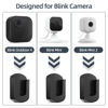Picture of 3 Pack Blink Camera No Drilling No Screws Wall Mount Bracket, Adhesive Blink Outdoor Camera Mount for Blink Outdoor 4 / Blink Mini/Mini 2 / Blink Indoor Cameras, Easy to Install (Black)