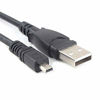 Picture of AlyKets Replacement UC-E6 USB Cable Digital Camera Data Transfer Cord Charger Cable for Nikon Coolpix L830 L840 L810 L340,L29 L31 L32, coolpix A100, P500 P510 Camera Charger
