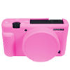 Picture of Camera Case for Sony ZV-1, ZV1 Camera Cover Silicone Camera Sleeve with Buttons Prompts Removable Lens Cap, Camera Body Skin Protective Case for Sony ZV 1 Digital Camera - Rose