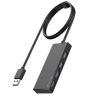 Picture of ANYPLUS USB Hub, Multiport USB Splitter Adapter, 2 ft Long Cable USB 3.0 Hub, USB Extender for Laptop, PC, iMac, Surface Pro, MacBook, Mac Pro, Flash Drive, XPS, Mouse, HDD