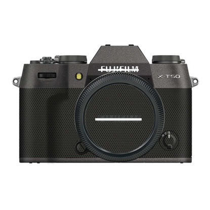 Picture of ZZQ&CCF Mebont Anti-Scratch Lens Hood Cover Skin Sticker for Fujifilm X-T50 Mirrorless Digital Camera Body Protector Film Anti-Wear Lens Hood Skin Protective Decoration and Wear Resistance(Deep Gray)