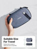 Picture of UGREEN Electronics Travel Organizer Hard Case, Double Layer Cord Organizer Bag External Hard Drive Carrying Case Compatible with WD Segate Toshiba Travel Case For Charger Hub SD Card Travel Essentials
