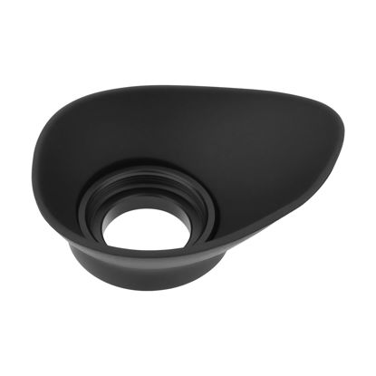 Picture of YINETTECH 1PC Viewfinder Blindfold 19mm Compatible with Nikon FM3A FM2 FE2 F3 F3AF FM Rubber Eye Cup Replacement Eyecup Viewfinder Eyepiece