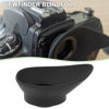 Picture of YINETTECH 1PC Viewfinder Blindfold 19mm Compatible with Nikon FM3A FM2 FE2 F3 F3AF FM Rubber Eye Cup Replacement Eyecup Viewfinder Eyepiece