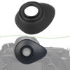 Picture of YINETTECH 1PC Viewfinder Blindfold 19mm Compatible with Nikon FM3A FM2 FE2 F3 F3AF FM Rubber Eye Cup Replacement Eyecup Viewfinder Eyepiece