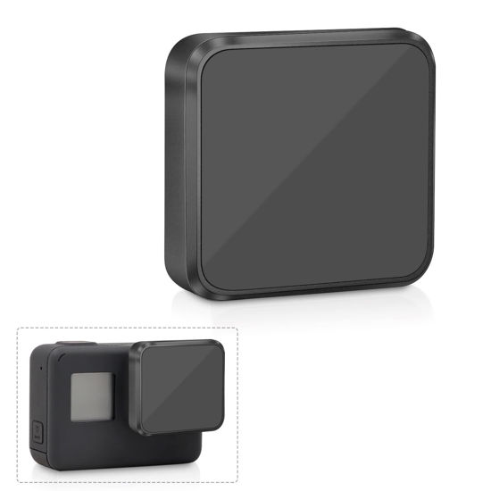 Picture of LENSKINS MRC ND4 Filter for Gopro Hero 5 Black, Hero 6 Black, Hero 7 Black, AGC Optics Glass, 18-Layer Multi-Resistant Coating Neutral Density Filter, Snug Fit GoPro Lens Filter with Lens Cloth