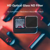 Picture of LENSKINS MRC ND4 Filter for Gopro Hero 5 Black, Hero 6 Black, Hero 7 Black, AGC Optics Glass, 18-Layer Multi-Resistant Coating Neutral Density Filter, Snug Fit GoPro Lens Filter with Lens Cloth