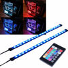 Picture of DS leddess RGB LED Strip Computer Lighting via Magnet with Controller for Desktop Computer Case Mid Tower Full Tower (24Key Remote,2PK,30CM,R Series)