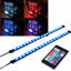 Picture of DS leddess RGB LED Strip Computer Lighting via Magnet with Controller for Desktop Computer Case Mid Tower Full Tower (24Key Remote,2PK,30CM,R Series)
