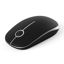Picture of VssoPlor Wireless Mouse, 2.4G Slim Portable Computer Mice with Nano Receiver for Notebook, PC, Laptop, Computer (Black and Silver)