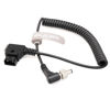 Picture of KOCACKOO D-Tap(P-Tap) to DC 5.5 * 2.5mm Locking Right Angle Male Coiled Power Cable for Double-Sided NP-F Dummy Battery and Video Devices PIX-E7 PIX-E5 7 Atomos/Ikan/Sony/DJI Monitor.