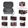Picture of Digital Camera Case Compatible with TEBNGIHNM for Duluvulu for Oiadek for zheozeig for Zostuic for Toiauaha 4K Vlogging Camera. Storage Holder Bag for Canon PowerShot Camera (Box Only) - Grey