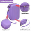 Picture of Digital Camera Case Compatible with TEBNGIHNM for Duluvulu for Oiadek for zheozeig for Zostuic for Toiauaha 4K Vlogging Camera. Storage Holder Bag for Canon PowerShot Camera (Box Only) - Purple