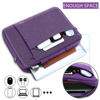 Picture of Ferkurn Laptop Bag Women Men Computer Bag for HP Envy Pavilion Omen/LG Gram/MSI/Dell Inspiron XPS/Lenovo Thinkpad/ASUS/Acer, Shoulder Strap Carrying Briefcase Messenger Bag Case, Purple, 17 17.3 Inch