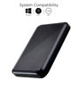 Picture of Tianken 1TB Ultra Slim Portable External Hard Drive USB 3.1 Type C HDD Storage for PC, Mac, Laptop, PS4, Xbox one (1TB)