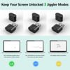 Picture of HOTLIFE Undetectable Mouse Jiggler, USB Mouse Mover Device Keeps PC Awake, Driver-Free Mouse Wiggler Auto Shaker with 3 Mode Switch Button to Keep Laptop Computer Screen Active, Black