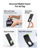 Picture of Belkin Apple AirTag Secure Wallet Insert, Thin AirTag Wallet Holder, Accessories for Apple AirTag - Ultra Slim & Flexible Credit Card Size Insert for Purse, Handbag, Pocket, Backpack - Black
