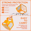 Picture of Silicone Case Compatible with Yoto Player (3rd Gen.), Anti-Slip Anti-Scratch Shockproof Silicone Cover Skin Cover for Yoto Player, Kids Player Protective (Orange)