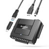 Picture of SUIDEK USB 3.0 to IDE SATA Converter - External IDE Hard Drive Reader for Universal 2.5 3.5 inch HDD/SSD Hard Drive Disk, IDE SATA to USB C Adapter Kit with 12V/2A Power Adapter
