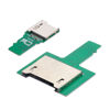 Picture of Chenyang 2Pcs TF Micro SD Card Male Extender to SD Card Female Extension Adapter PCBA SD/SDHC/SDXC UHS-III UHS-3 UHS-2