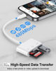 Picture of SD Card Reader for iPhone 16 Pro Max/16 Pro/16 Plus/16/15pro Max/15Plus/15Pro/15, USB C Memory Card Reader 3-in-1 Type C TF MicroSD Card Reader Dongle Adapter for iPad MacBook Pro Air Computer Camera